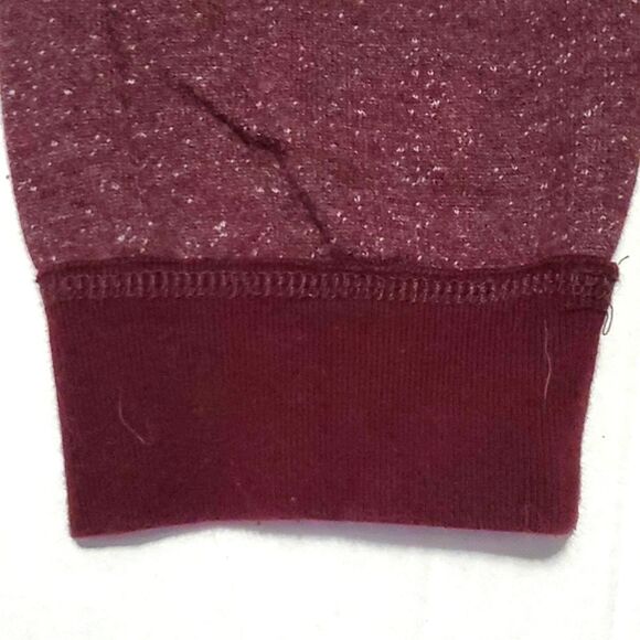 Aeropostale Burgundy College Comfy Athleisure Loungewear Sweat Joggers - Picture 9 of 11